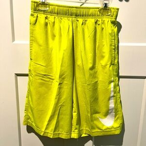 Nike Dri-FIT Neon Yellow Shorts